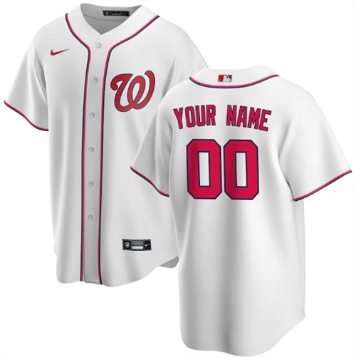 Men's Washington Nationals Customized Stitched MLB Jersey